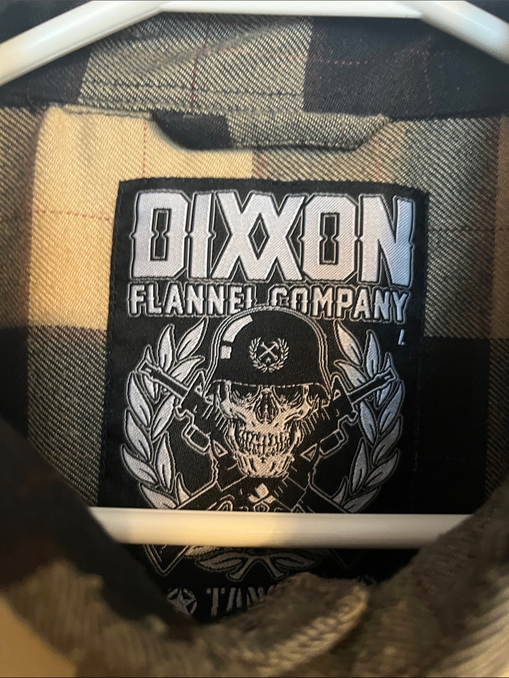 DIXXON Black and Tan Plaid Workshirt - Picture 2 of 3